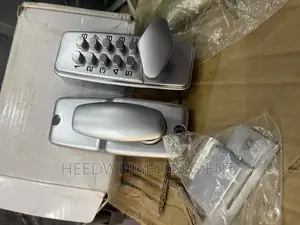 Push Botton Code Security Lock With Knob Handle