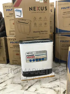 7.5kg Nexus Washing Machine Twin Tub NX-WM-75SA