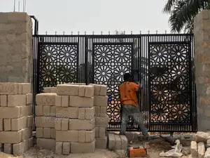 14 Ft Laser Cut Rolling Gate