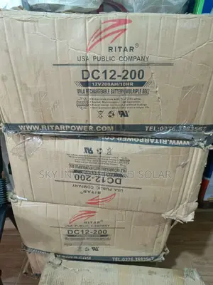 200ah Ritar SMF Battery