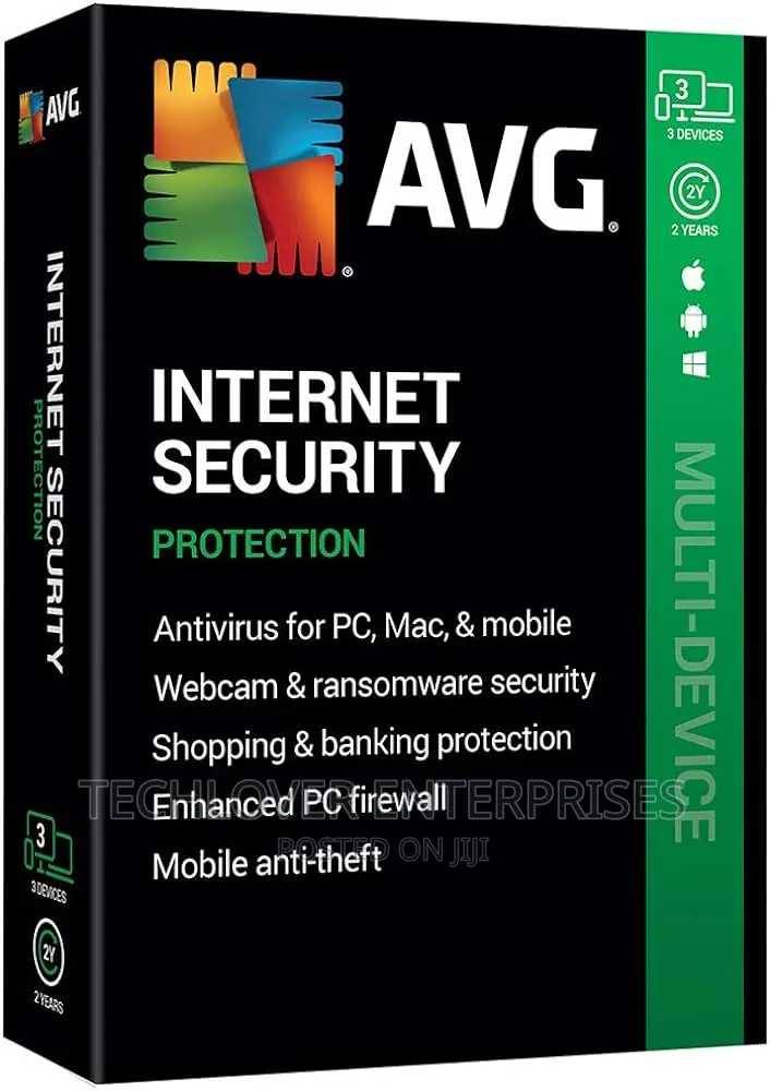 Avg Internet Security 1 Device, 1/2 Years