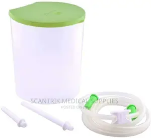 Enema PVC Can/Kit for Home Use With User Manual With Capacit