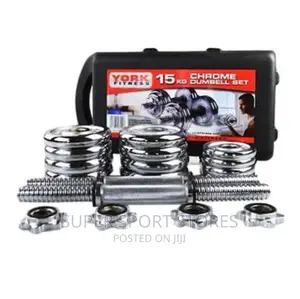 15kg Chrome Dumbbell Set