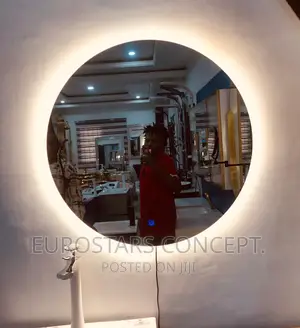 Mirror With 3 Colours LED Lights