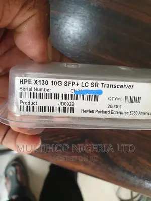 HP X130 10G Sfp+ LC Sr Transceiver (Jd092b)