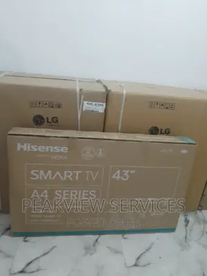 Hisense 43"" Resolution Tv With Wifi, Youtube Netflix
