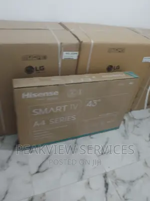Hisense 43 (A4k) Smart TV With 1 Year Warranty