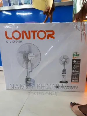 Lontor Rechargeable Water Mist Fan