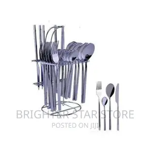 24pcs Dining Cutlery Set, Stainless