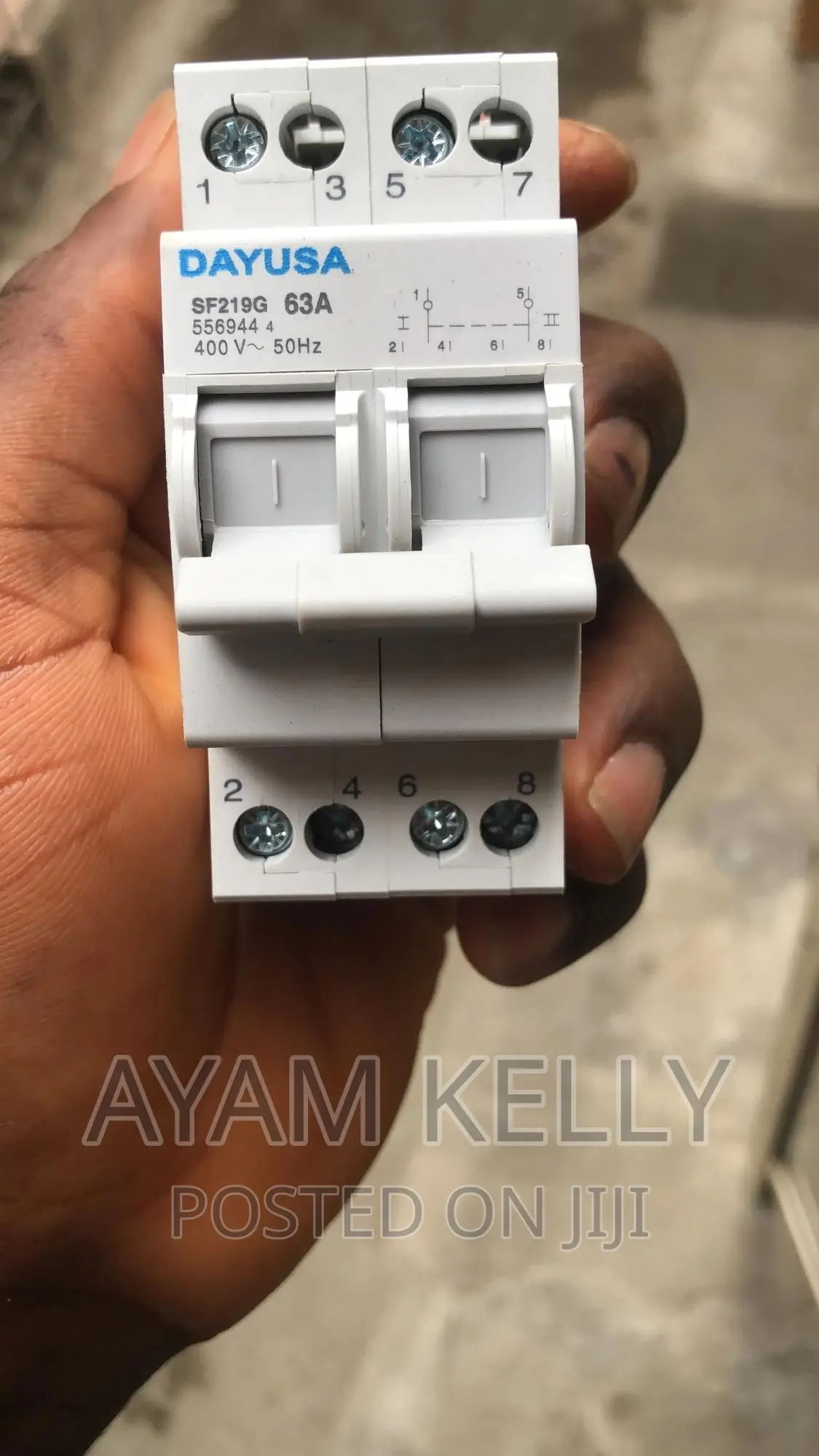 Change Over Breaker 63amps 2pole