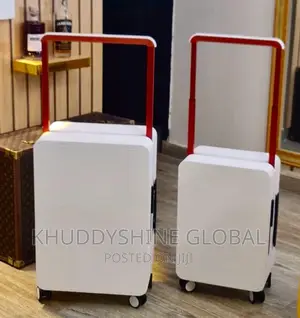 Luxury 2 Set Code Lock Trolley Box Bag