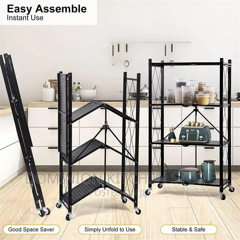 4 Layer Kitchen Shelf Floor