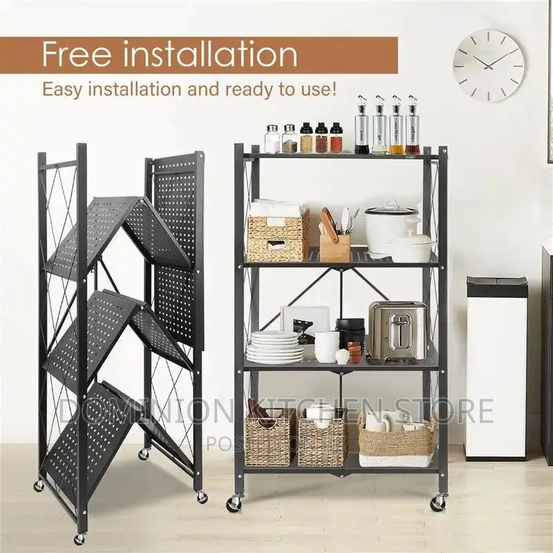 4 Layer Kitchen Shelf Floor