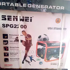 Senwei Generator,Model Number SPG2200 Petrol Generator