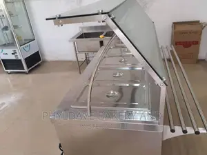 Standing Food Warmer With Cabinet