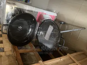 Industrial Charcoal Barbeque With Trolley