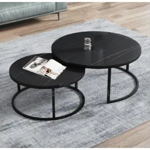 Black Marble Center Table