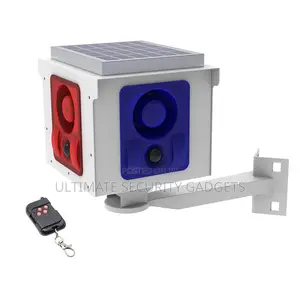 Solar Powered Motion Repeller Alarm With Remote Control