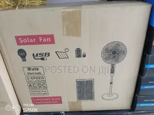 Solar AC / DC Rechargeable Standing Fan