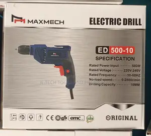 Maxmech 10mm Electric Drill - 500W