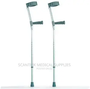 Scantrik Comfortable, Non-Slip Crutches