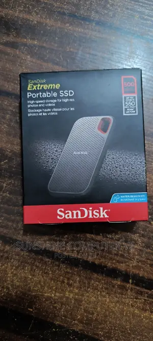 Sandisk Extreme Portable SSD 500gb