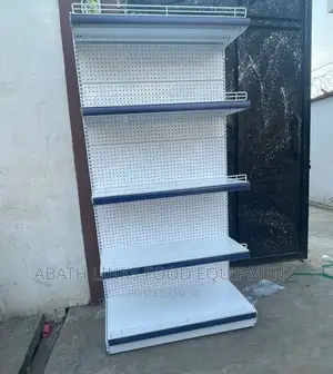 Single Sided Supermarket Shelf