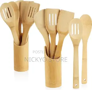 Bamboo Utensils for Utensils Decorative Kitchen With Stand