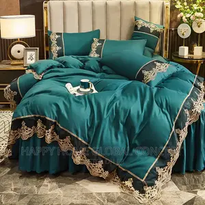 Imported Duvet + Bedspread +4 Pillow Covers(6by7)