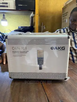 AKG C414 XLII Large-Diaphragm Multipattern Condenser Mic