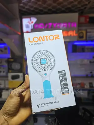 Lontor Mini Rechargeable 4 Inches Fan