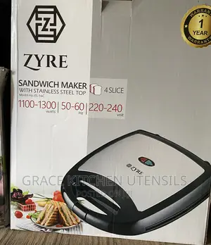 4 Slice Bread Toaster / Sandwich Maker