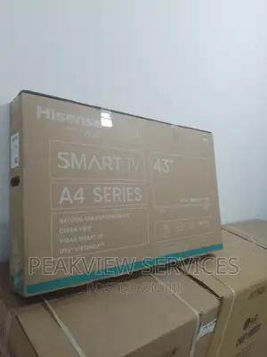 New in Hisense 43 Smart Tv