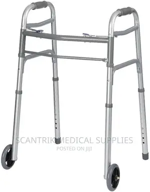 Medical Button Folding Walker