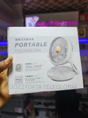 Foldable Portable Rechargeable Fan With Usb