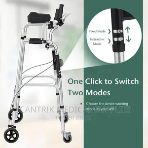 Adjustable Height Wheels Walker