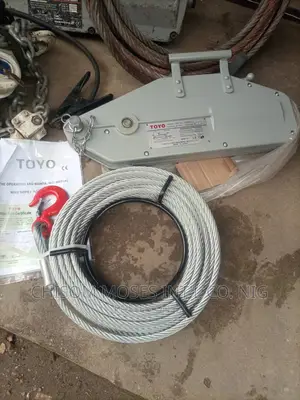 Wire Rope Pulling Hoist 3.2 Tons Complete Accessories