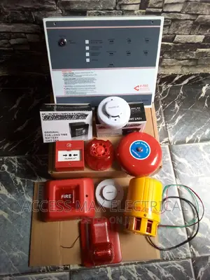 Conventional Smoke Detector Break Glass. Sounder Bell