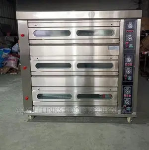 Gas 3 Deck Industrial Baking Oven