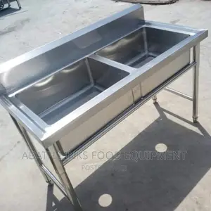 Double Commecial 2 Bowls Sink