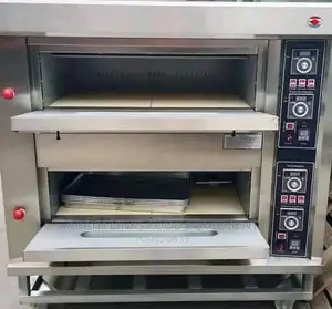 2 Decks 4 Trays Baking Oven