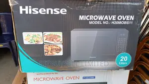 20 Liter's Hisense Digital Microwave Oven, Black.