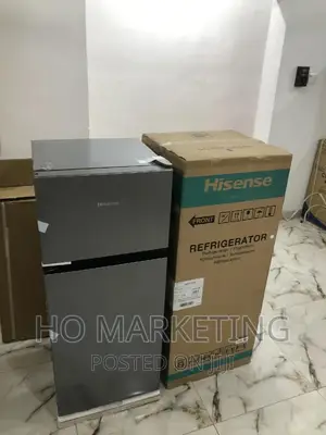 New in Hisense Refrigerator Double Door 124l