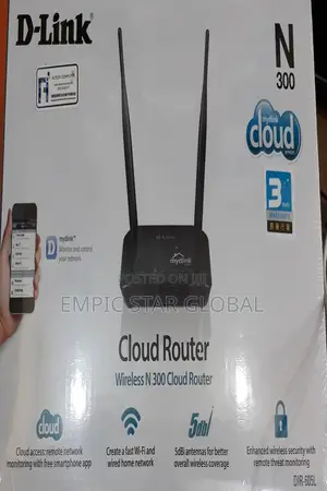 D-Link Wireless Cloud N 300 Router