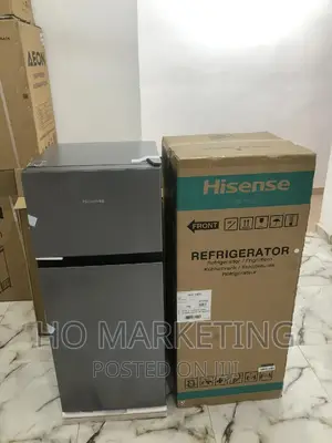 Brand New Hisense Refrigerator 124l Double Door