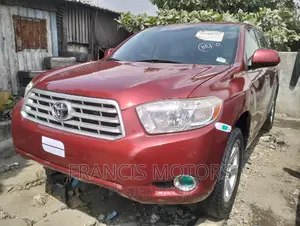 Toyota Highlander 2010 Red