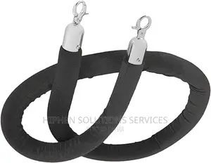 Black Barrier Rope For Wedding Hotel, Concerts
