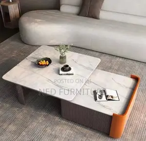 Quality Slide Marble 2 in 1 Centre Table