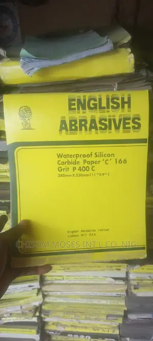 50pcs Waterproof Carbide Sandpaper 280mmx230mm (11"X9" )