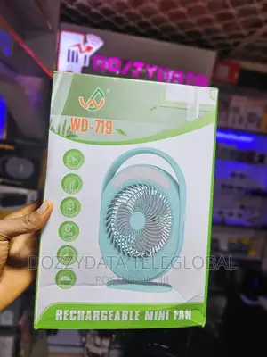 Rechargeable Mini Fan (WD-719)